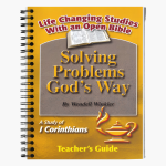 Teacher Guide - Solving Problems God's Way