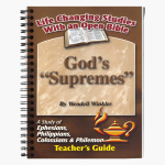 Teacher Guide - God's Supremes