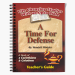 Teacher Guide - A Time for Defense